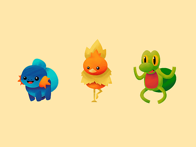 Style Exploration - Olly Moss Pokemon