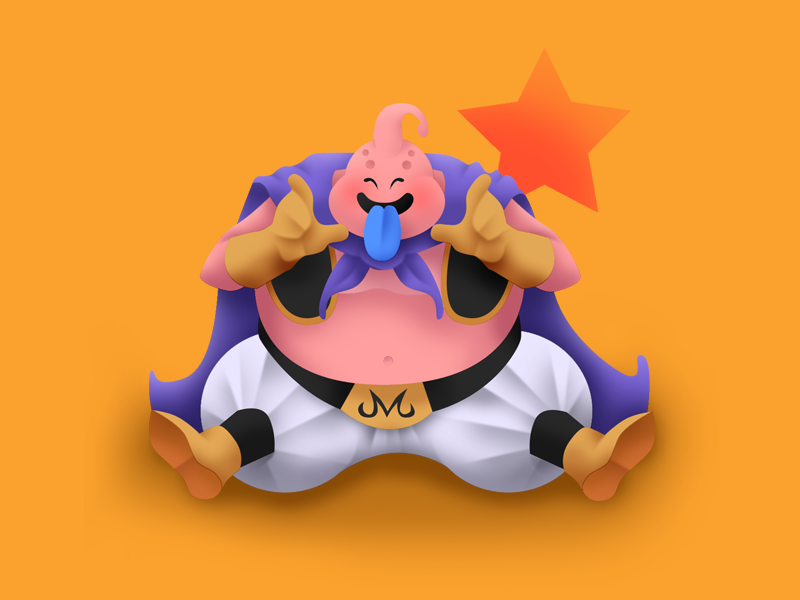 Majin Buu by Fyresite on Dribbble