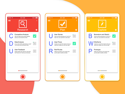 UX Educate app mobile mobile app ui design ux design ux research