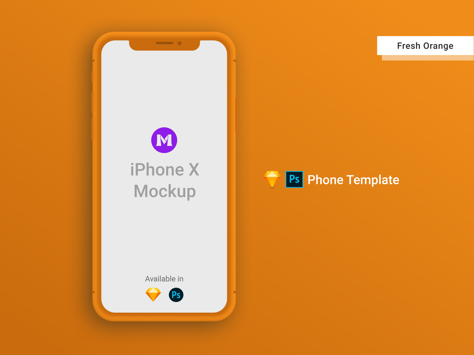 iPhone X Clay Template/Mockup [PSD] [Sketch] by Alexander Georges on ...