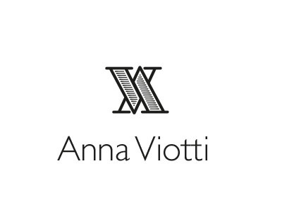 Anna Viotti logo branding identity logo monomark