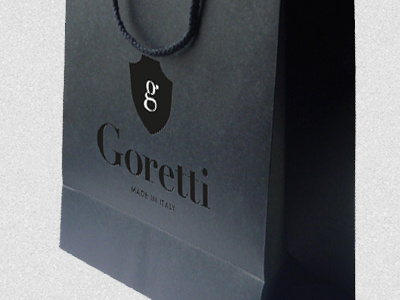 Goretti branded bag bag brand goretti logo