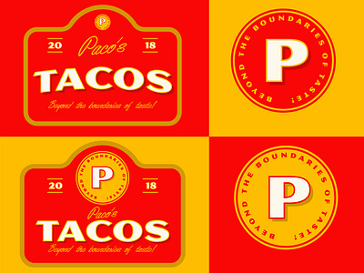 Pacos Tacos branding design logo logo design restaurant restaurant design