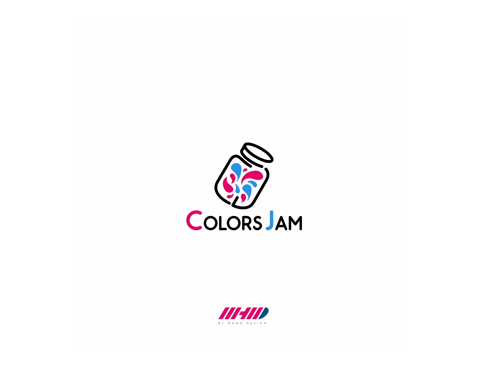 Colors Jam logo animation animation branding design graphic design illustration logo logo animation logo motion ui vector