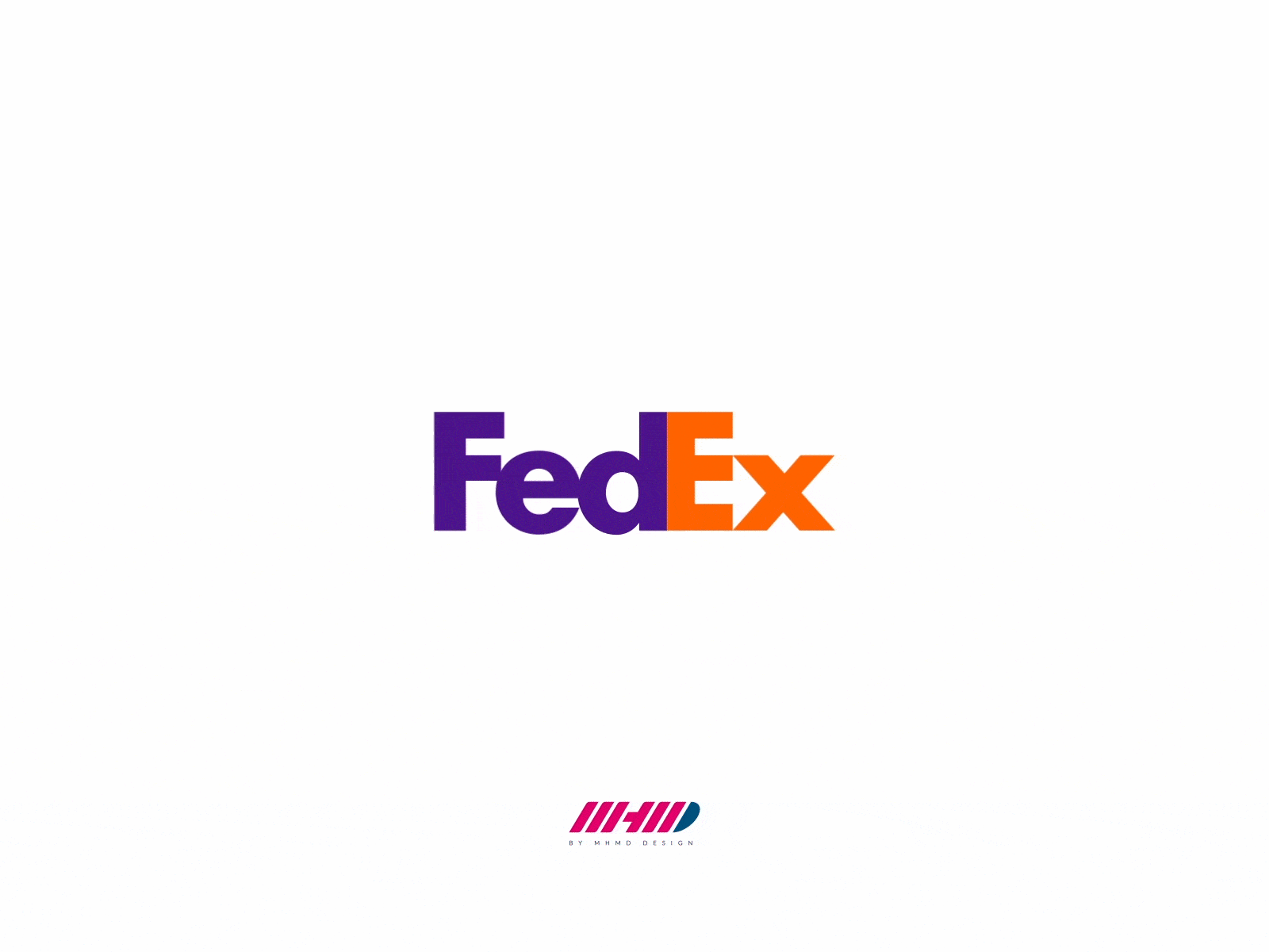 Fedex logo animation