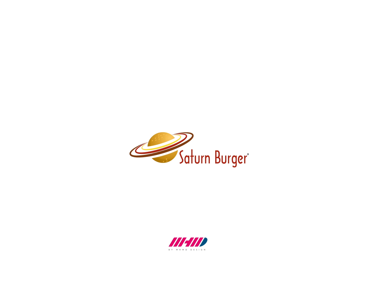 Saturn Burger logo animation