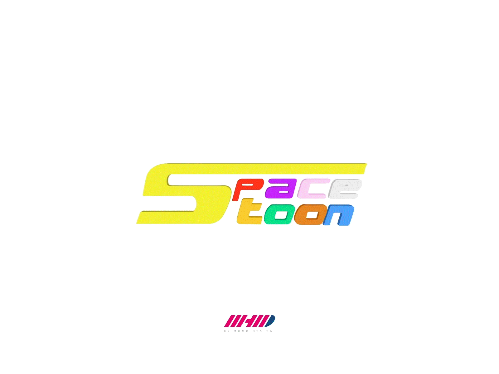 Spacetoon logo animation remake 3d animation branding design graphic design illustration logo logo animation logo motion motion graphics ui vector