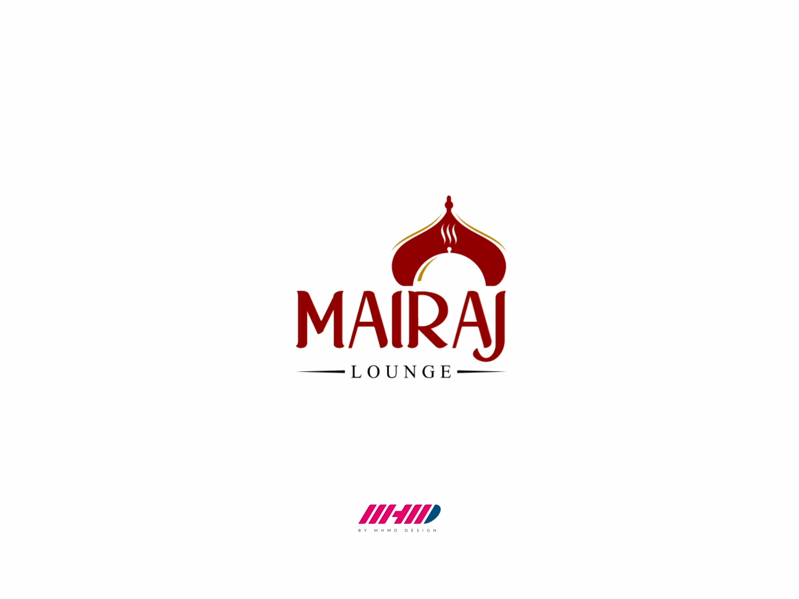 Mairaj Lounge logo animation animation branding design graphic design illustration logo logo animation logo motion motion graphics ui vector