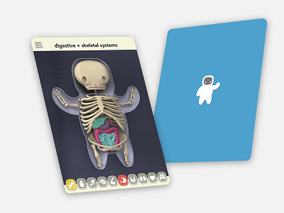 Gomo Augmented Reality App augmented reality body systems gomo ipad apps learning apps skeleton