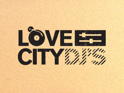 Love City DJ's dj logo