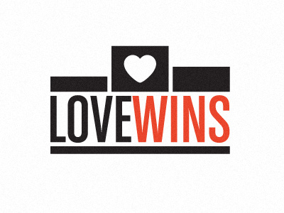 Love Wins logo love wins