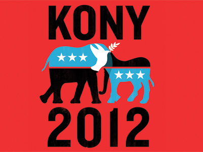 Kony 2012 bipartisan invisible children kony2012 logo tshirt