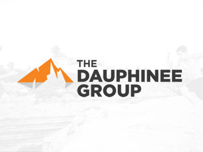 TDG Logo compass consulting direction gotham mountains orange
