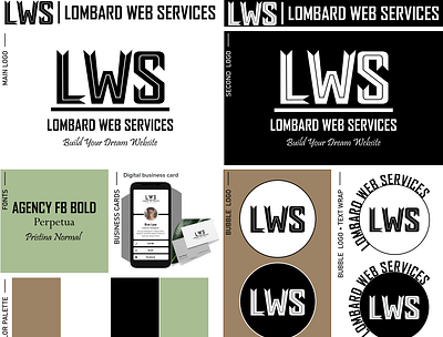 LWS Logo & Brand Kit brand kit branding design logo