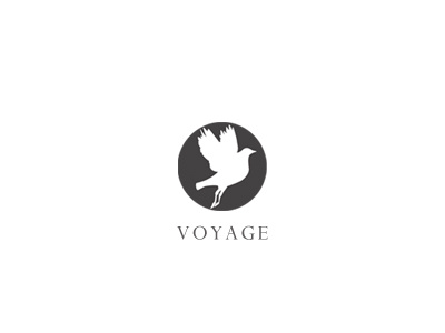 Voyage Logo bird design logo logo design luxury travel