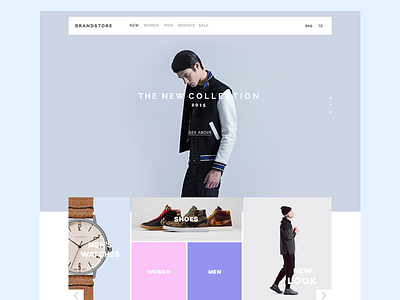 Store. WIP clean ecommerce minimal shop store web
