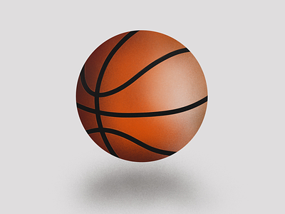 Basketball basketball design graphic design illustration procreate sports