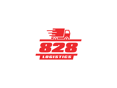 828 Logistics Logo cincinnati design freight graphic design logistics logo logo design