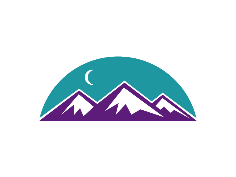 Mountains mountains cincinnati outdoors flat logo design graphic design logo design
