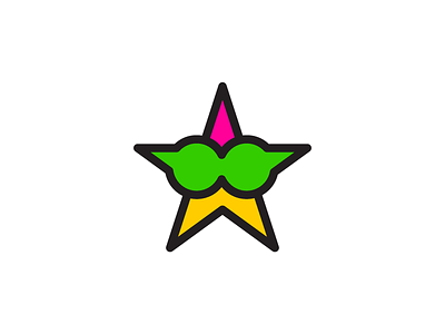 Star cincinnati design flat fun graphic design logo logo design