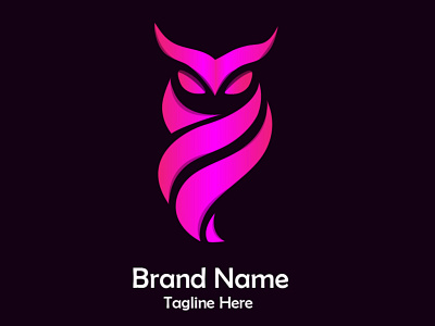 Creative OWL type logo design for your brand.