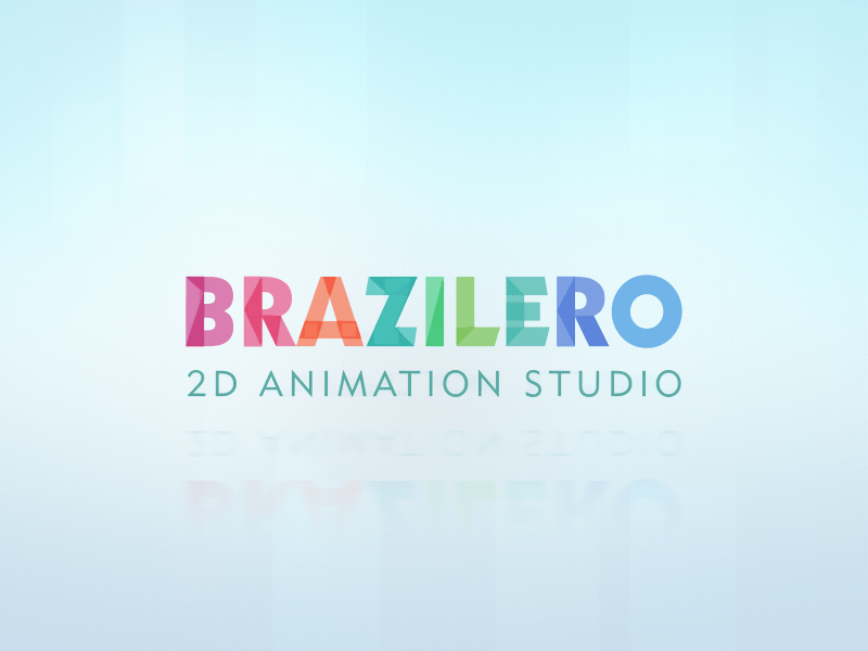 Letter Animation / Text animation brazilero letter logo text