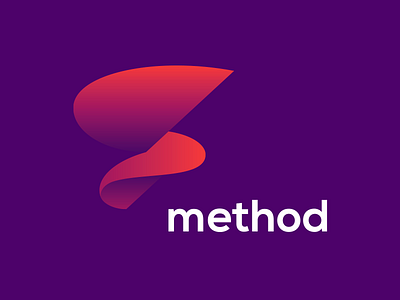 Method future grow logo modern spiral