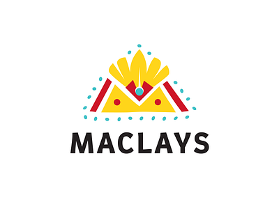 Maclays australian camp ethnic indonesian letter letter m logo m papua travel travel agency tribal