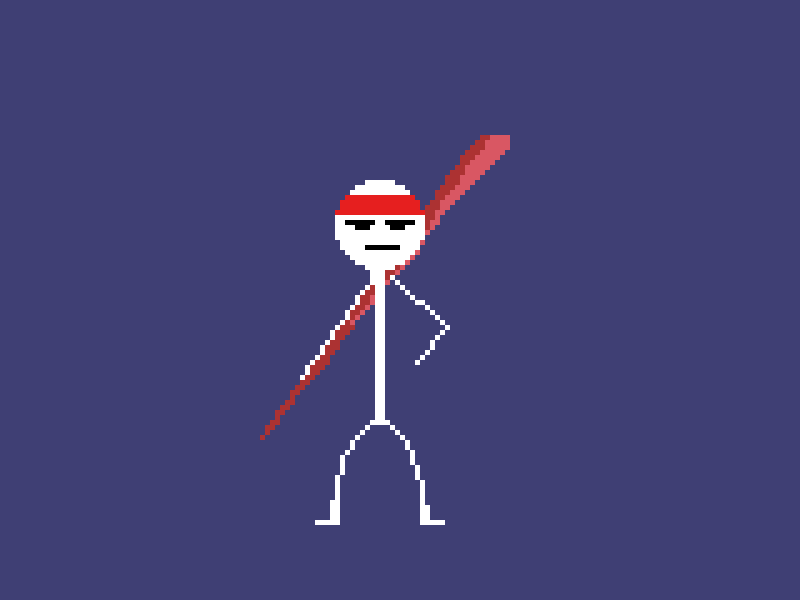 Stick fight pixel art