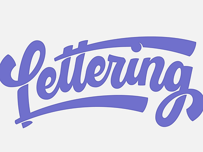 Lettering hand lettering lettering logotype rhythm script typography vector