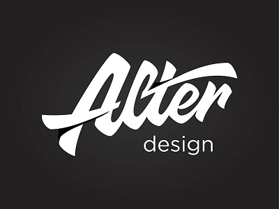 Alter logo logomark logotype