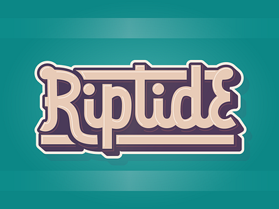 Riptide 2 lettering monoline monoline script typography