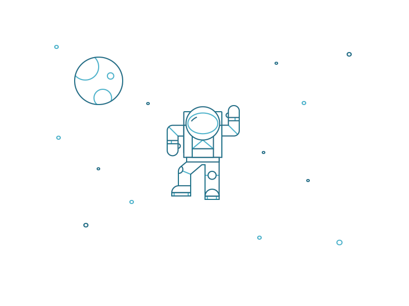 Spaceman GIF illustration moon man no results simple space spaceman starts vector