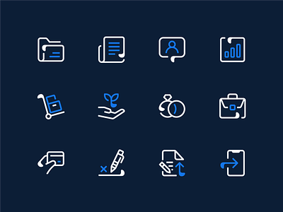 Finance Iconography bills brand icons branding file finance finance icons folder icon icon designer icon set iconography icons signature ui ux vector