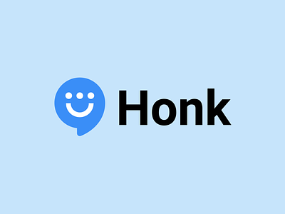 Honk App Icon app app icon designer honk icon ios messaging messaging app ui ux