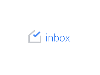 Inbox Logo check mark email inbox logo mark