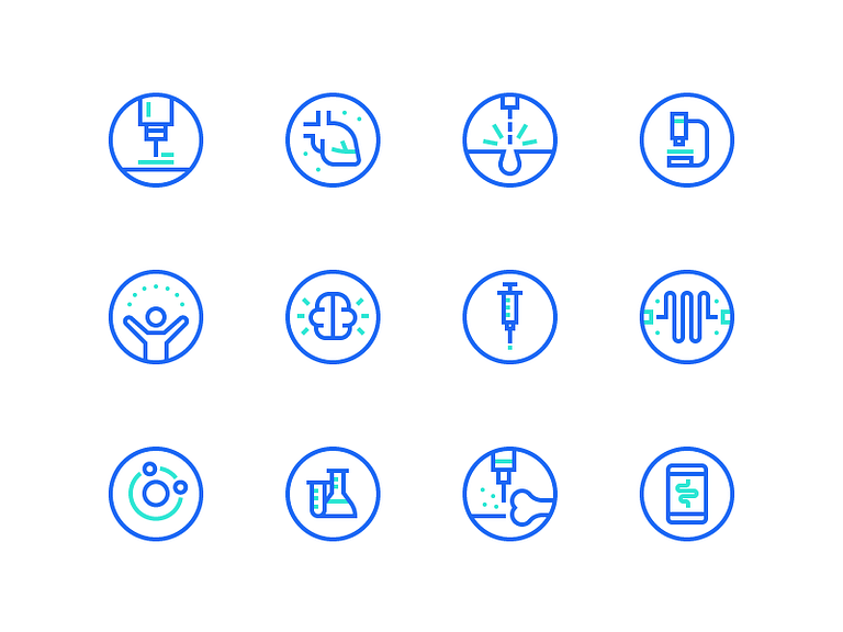 Medical Icons by Dmitri Litvinov on Dribbble