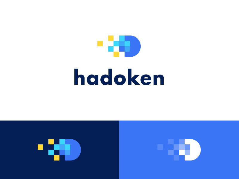 Hadoken lab Logo Design