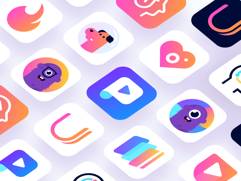 App Icons 2018 By Dmitri Litvinov On Dribbble