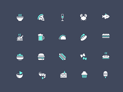 Point of Sale Icons app categories food icon designer icon set iconography icons point of sale ui ux
