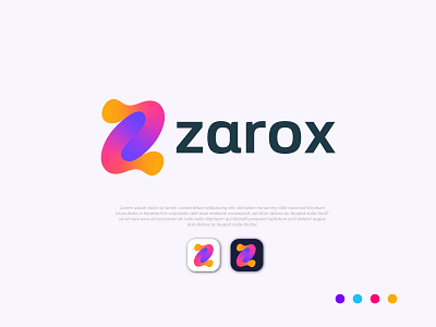 Z letter logo (zarox)