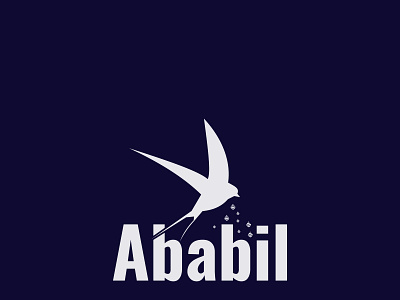 Ababil logo design branding islam logo typography