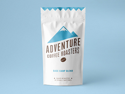 Adventure Coffee Roasters brand design logo design package design