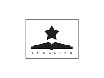 BookStar Logo book design logos publishing self publishing