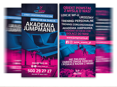 JumpMania Leaflet design leaflet leaflet design