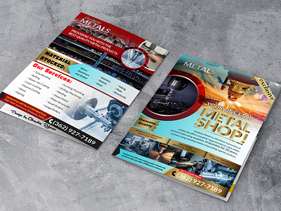 Magazine cover & brochure template design