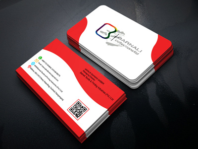 Professional visiting card design template