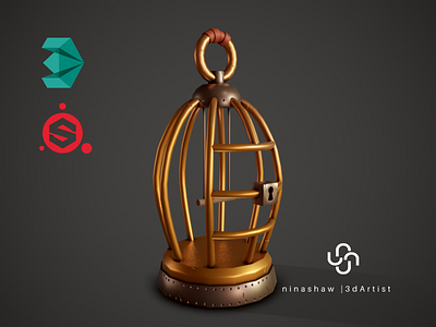 Stylized Bird Cage