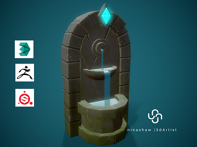 Stylized Fountain