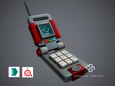 Stylized Cell Phone